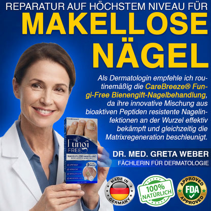 🇩🇪 CareBreeze® Fungi Free Bienengift-Nagelbehandlung ✨