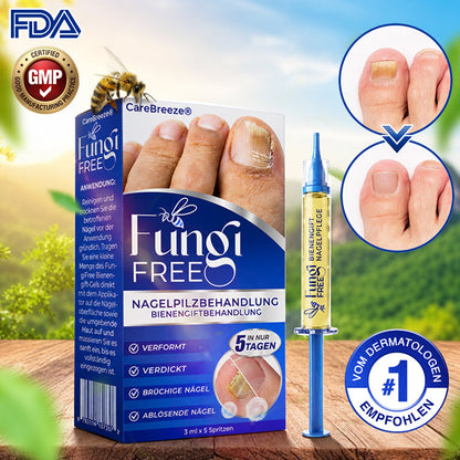 🇩🇪 CareBreeze® Fungi Free Bienengift-Nagelbehandlung ✨