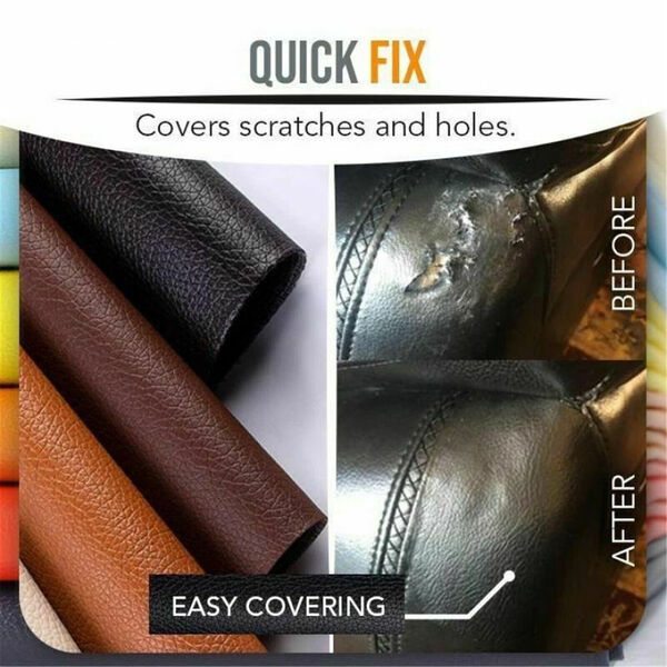 Special patches for repairing car leather